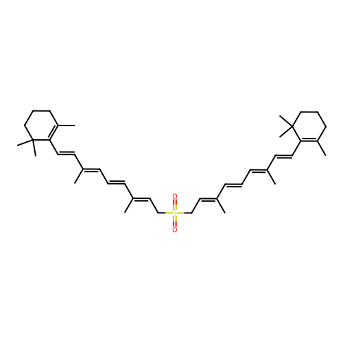 beta-Retinyl sulfone structure