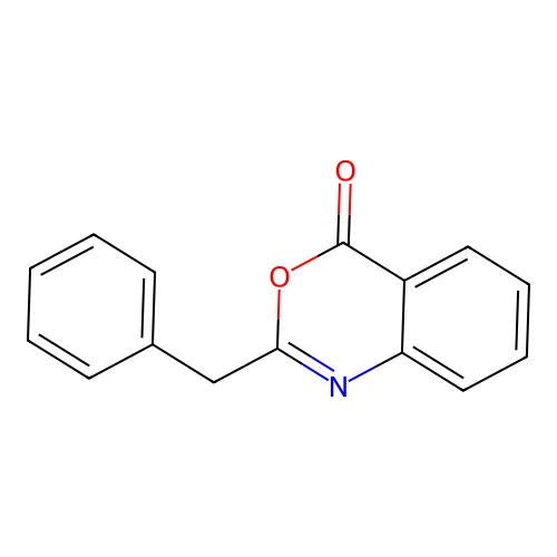2-Benzyl-4H-3,1-benzoxazin-4-one structure