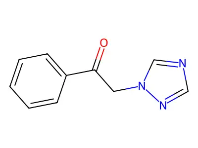 1-phenyl-2-(1H-1,2,4-triazol-1-yl)ethanone structure