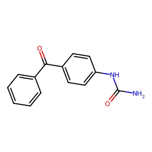 (4-Benzoylphenyl)urea structure