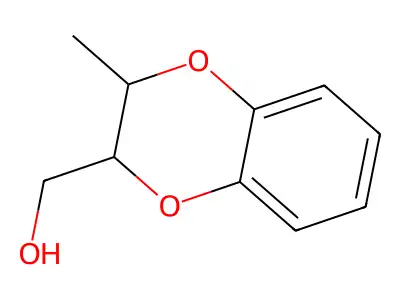 2,3-Dihydro-3-methyl-1,4-benzodioxin-2-methanol structure
