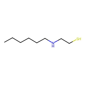 2-己氨基乙硫醇 structure