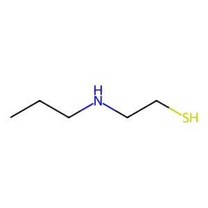 Ethanethiol, 2-propylamino- structure
