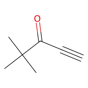Pent-4-yn-3-one, 2,2-dimethyl- structure