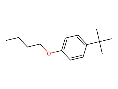 1-Butoxy-4-tert-butylbenzene structure