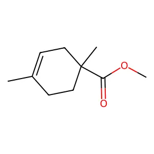 3-Cyclohexene-1-carboxylic acid, 1,4-dimethyl-, methyl ester structure