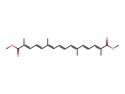 Dimethylcrocetin structure
