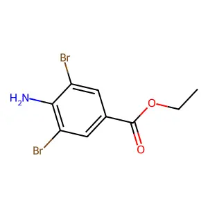 Ethyl 4-amino-3,5-dibromobenzoate structure
