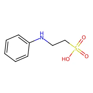 N-Phenyltaurine structure