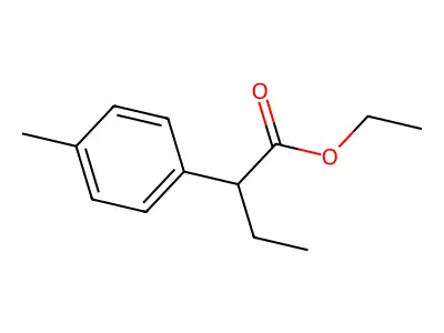 Ethyl 2-(p-tolyl)butanoate structure