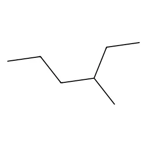 3-甲基己烷 structure