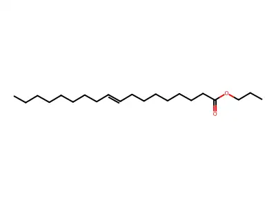 (E)-9-Octadecenoic acid propyl ester structure