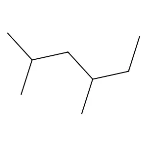 2,4-Dimethylhexane structure