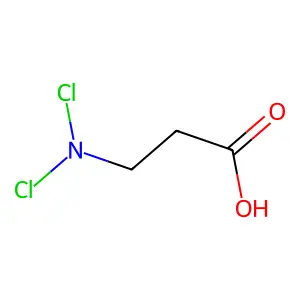 3-(二氯氨基)丙酸 structure