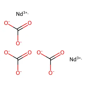 碳酸钕 structure