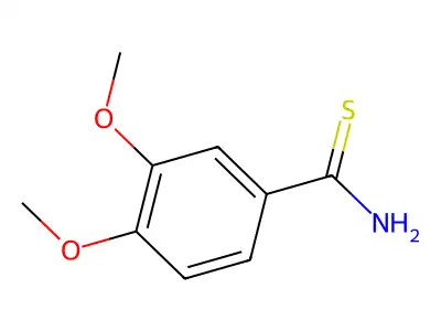 3,4-Dimethoxythiobenzamide structure