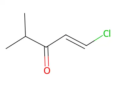1-Chloro-4-methyl-1-penten-3-one structure