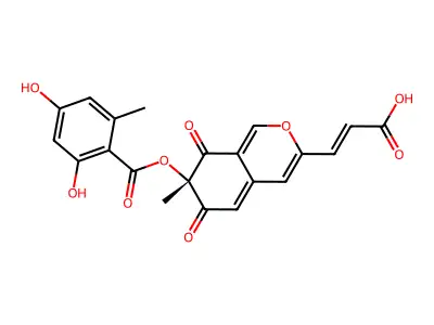Mitorubrinic acid structure