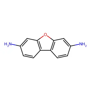 Dibenzofuran-3,7-diamine structure