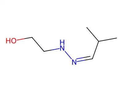 2-[2-(2-Methylpropylidene)hydrazinyl]ethanol structure
