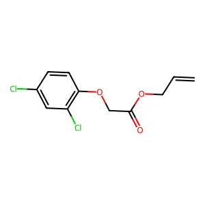 Prop-2-enyl 2-(2,4-dichlorophenoxy)acetate structure