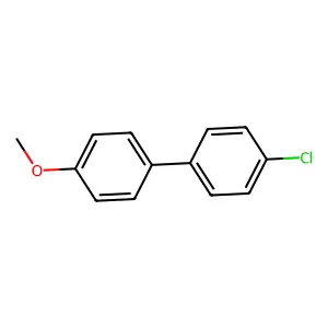 4-Chloro-4'-methoxybiphenyl structure