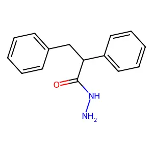 α-苯基苯丙酸酰肼 structure