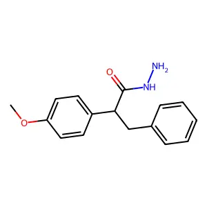 2-(4-甲氧苯基)-3-苯基丙亚胺酸 structure