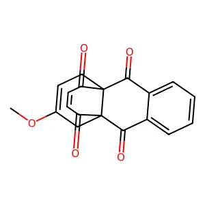4a,4,9,10-tetrone, 12-methoxy- structure