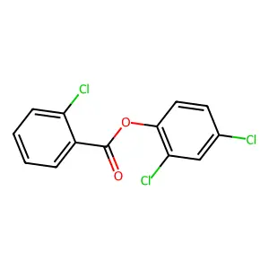2,4-Dichlorophenyl 2-chlorobenzoate structure