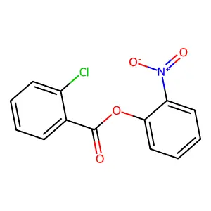 2-Nitrophenyl 2-chlorobenzoate structure