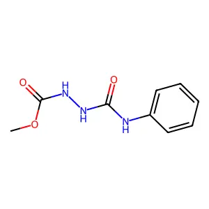 Methyl 2-(anilinocarbonyl)hydrazinecarboxylate structure