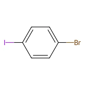 1-溴-4-碘苯 structure