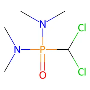 N-(D-dimethylamino-phosphoryl)-N-methyl-methanamine structure