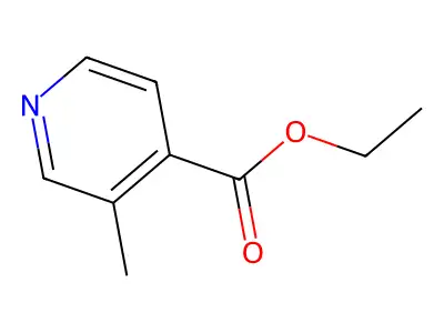Ethyl 3-methylpyridine-4-carboxylate structure