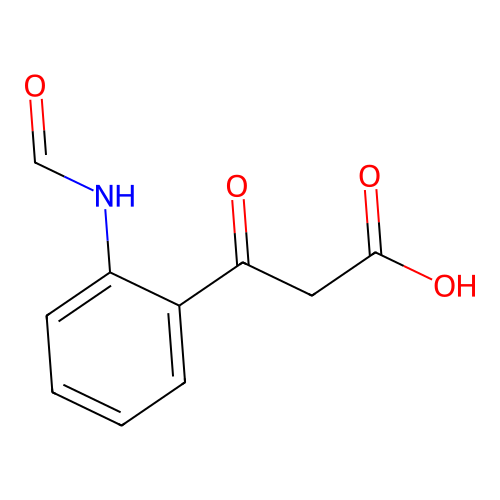 2-Formaminobenzoylacetate structure
