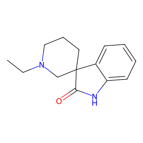 1'-Ethylspiro[indoline-3,3'-piperidin]-2-one structure