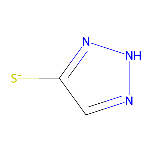 2H-triazole-4-thiolate structure