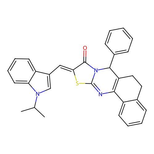 C32H27N3OS structure