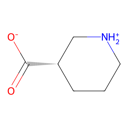 (+)-Nipecotate structure