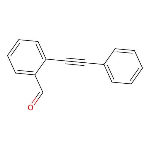 2-(Phenylethynyl)benzaldehyde structure