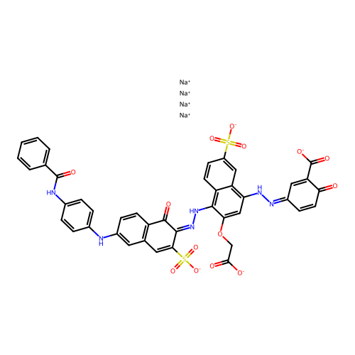C.I. Direct Blue 149 structure