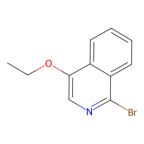 1-Bromo-4-ethoxyisoquinoline structure
