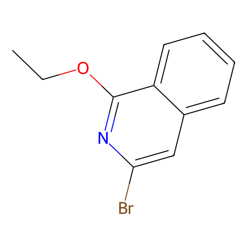 3-Bromo-1-ethoxyisoquinoline structure