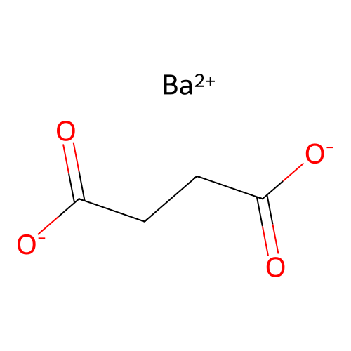Barium succinate structure