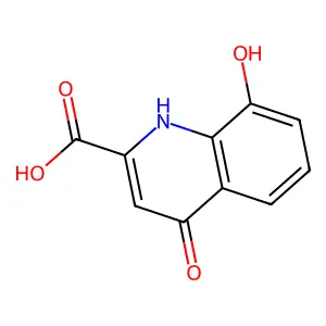黄尿酸 structure