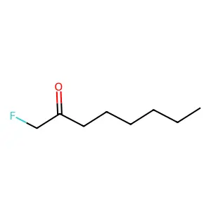 2-Octanone, 1-fluoro- structure
