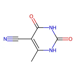 6-Methyl-2,4-dioxo-1,2,3,4-tetrahydropyrimidine-5-carbonitrile structure