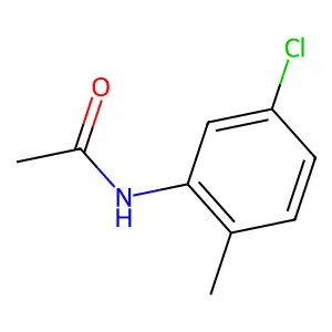 N-(5-氯-2-甲基苯基)乙酰胺 structure