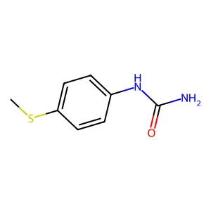 1-(4-(Methylthio)phenyl)urea structure